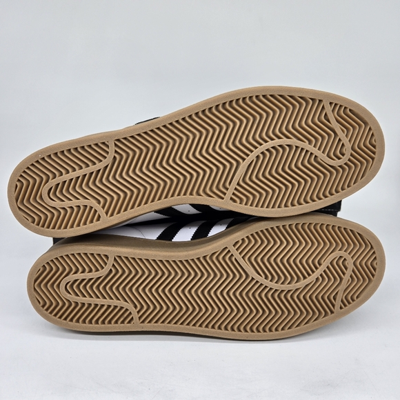 Adidas Superstar ADV IE0669 White Black Gum Men's Shoes Size 10.5 New - Picture 7 of 8